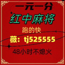 今日教学24小时一元一分红中麻将